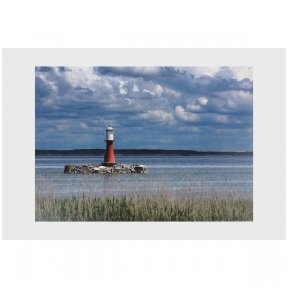 Postcard "Lighthouse of Pervalka"