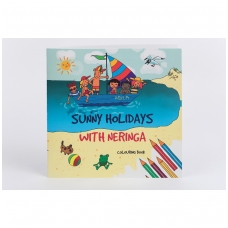 Colouring book „Sunny holidays with Neringa“